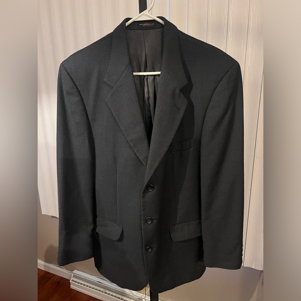 Men’s Grey di Benedetto New York Milan Sports Jacket Blazer Suit Jacket Size 48R